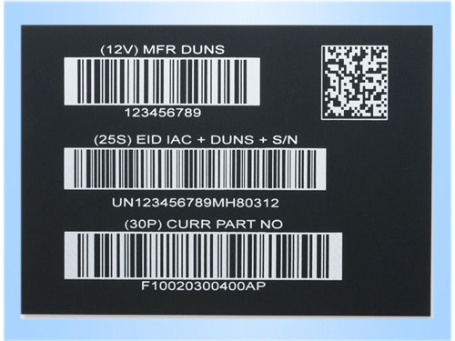 金屬加工打標樣品